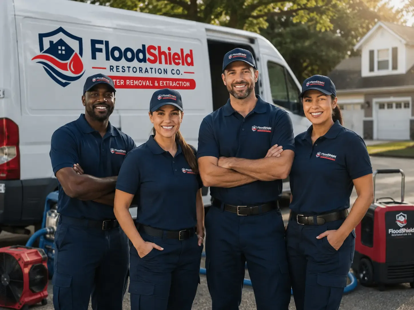 Flood Damage Restoration company in Rhame, ND